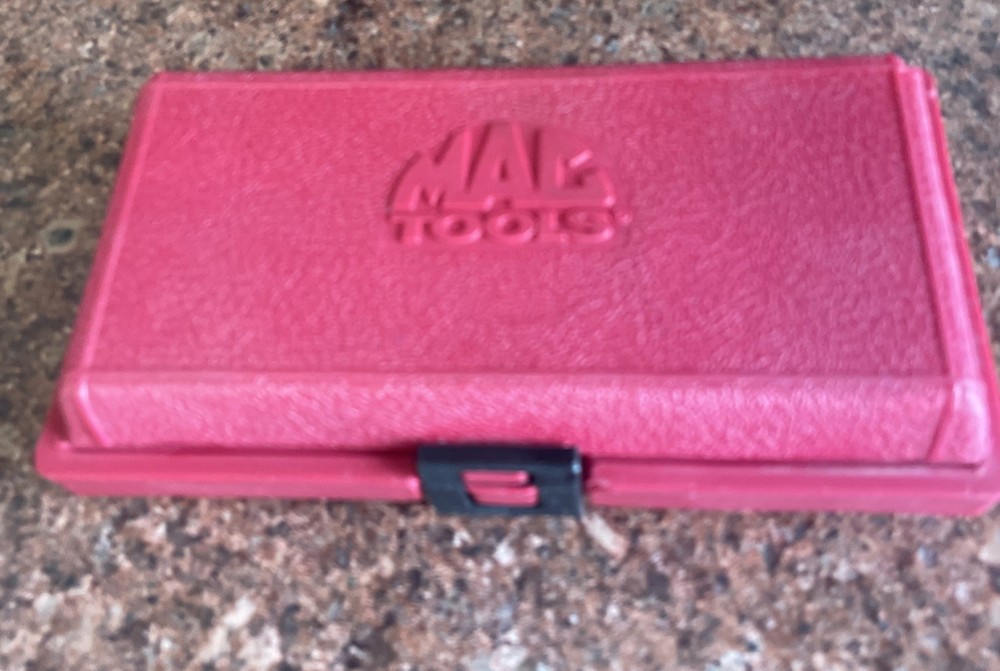 Vintage Mac Tools Magnetic Bit Screwdriver With 26 Various Bits & Case