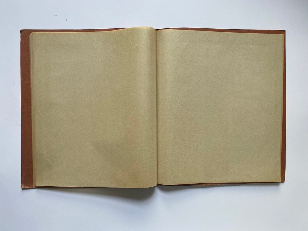 VINTAGE MINT SHEET FILE - CAPACITY 24 PAGES WITH SINGLE POCKETS 11.25" x 9.75"