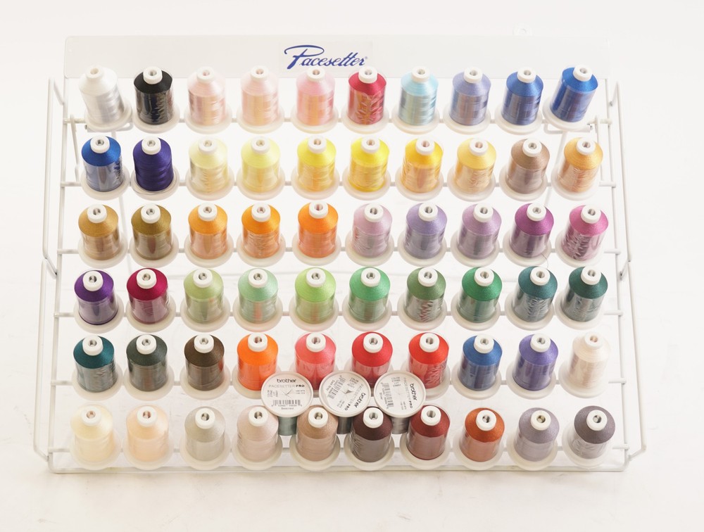 Brother ETKS63 Pacesetter 63 Spool Embroidery Thread Set