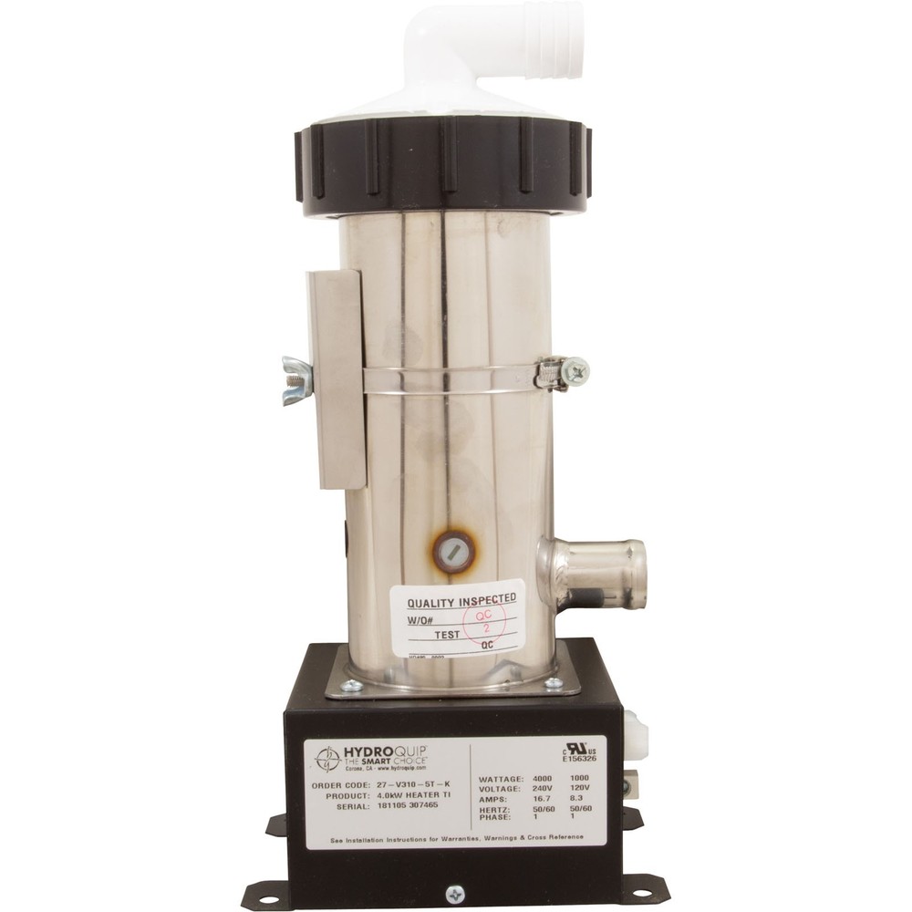 Vertical Spa Heater Universal Replacement 4.0kW