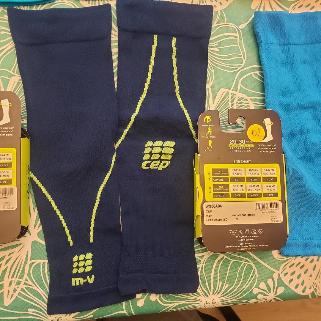 CEP Men's Pro+ Calf Compression Sleeves Performance Crossfit Pick Color & Size