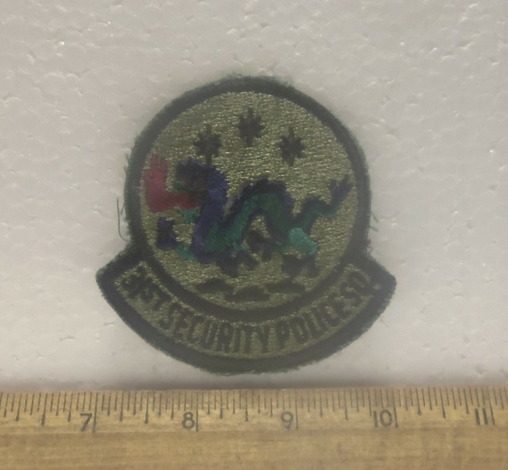 US Air Force - 31st Security Police Squadron Embroidered Patch