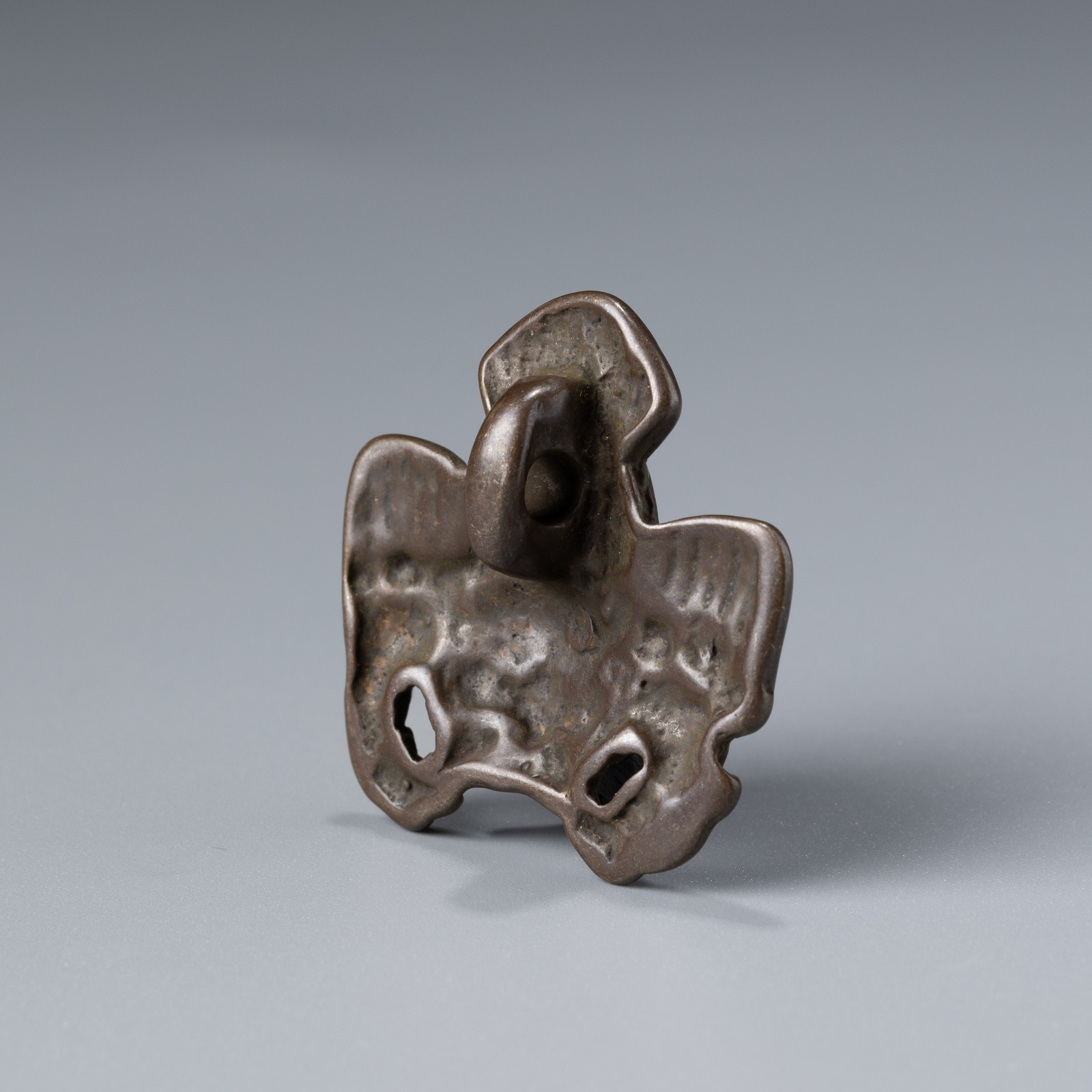 Antique Tibetan Bronze Redpoll Winged Garuda Amulet