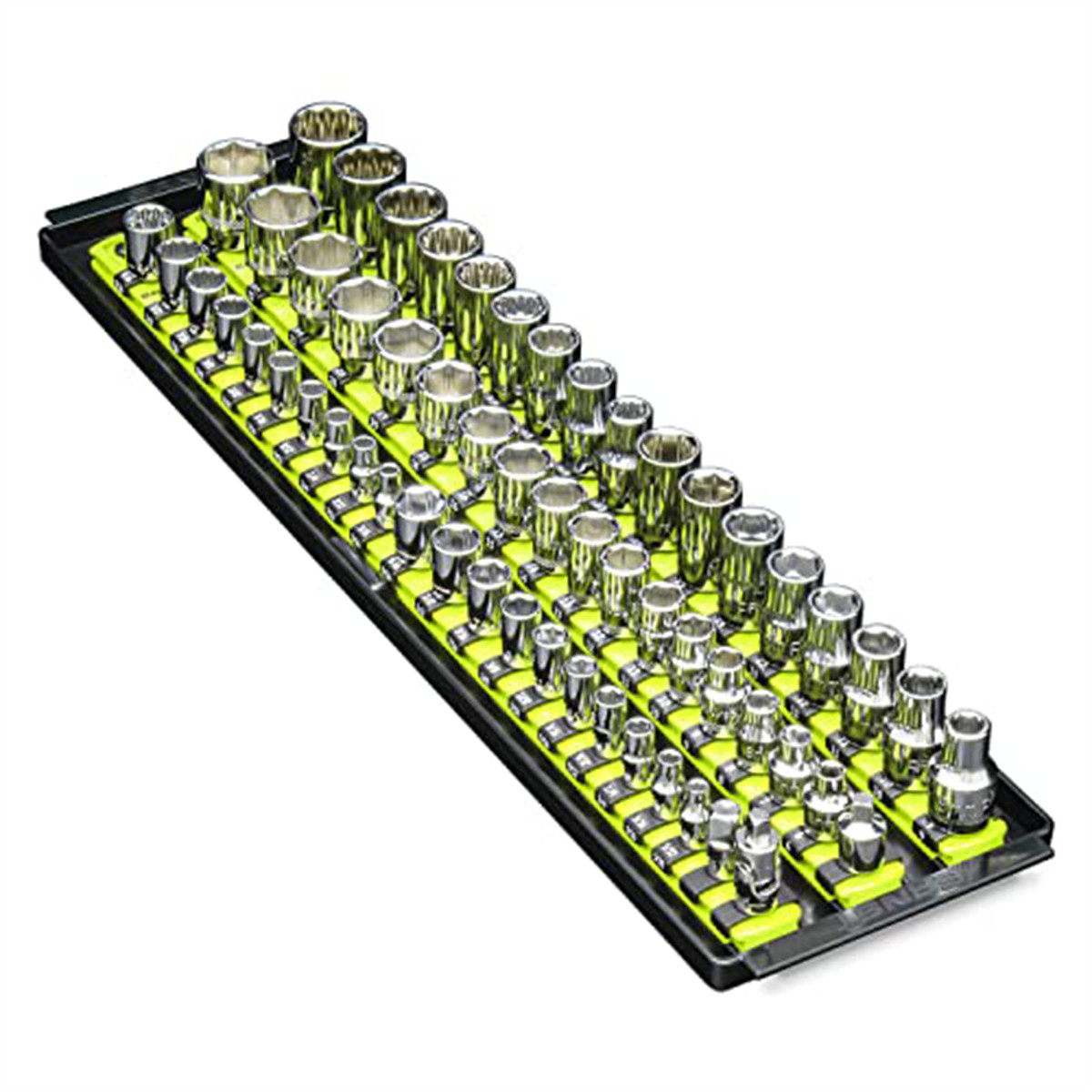 Ernst Mfg. 3 Rail Twist Lock Socket Boss 18", HI-VIZ - 1/4", 3/8" & 1/2"