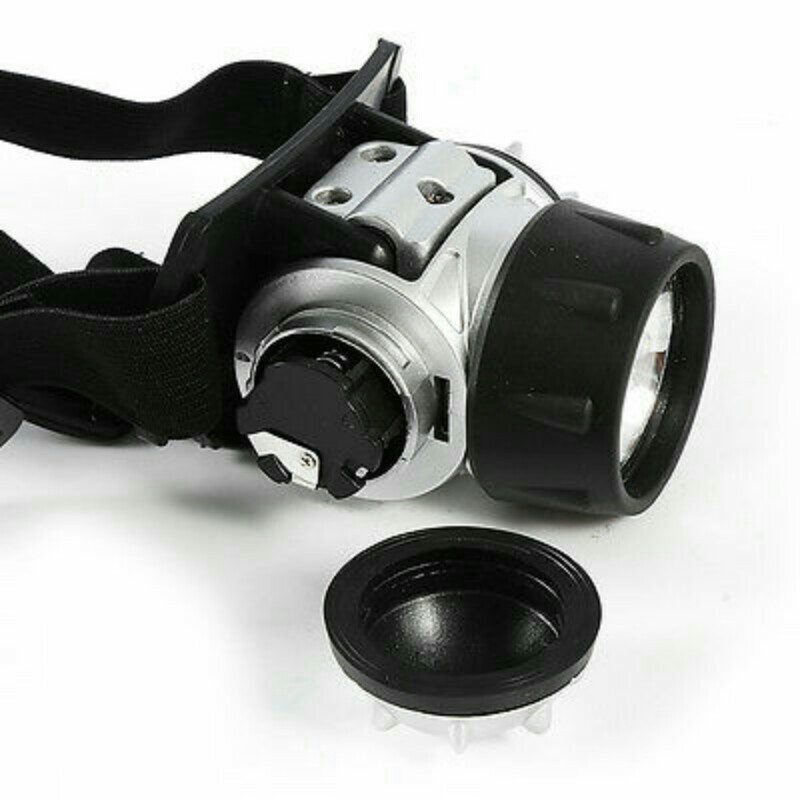 Flashlight Headlight Longshot Ultra Bright LED Light Headlamp Adjustable Strap