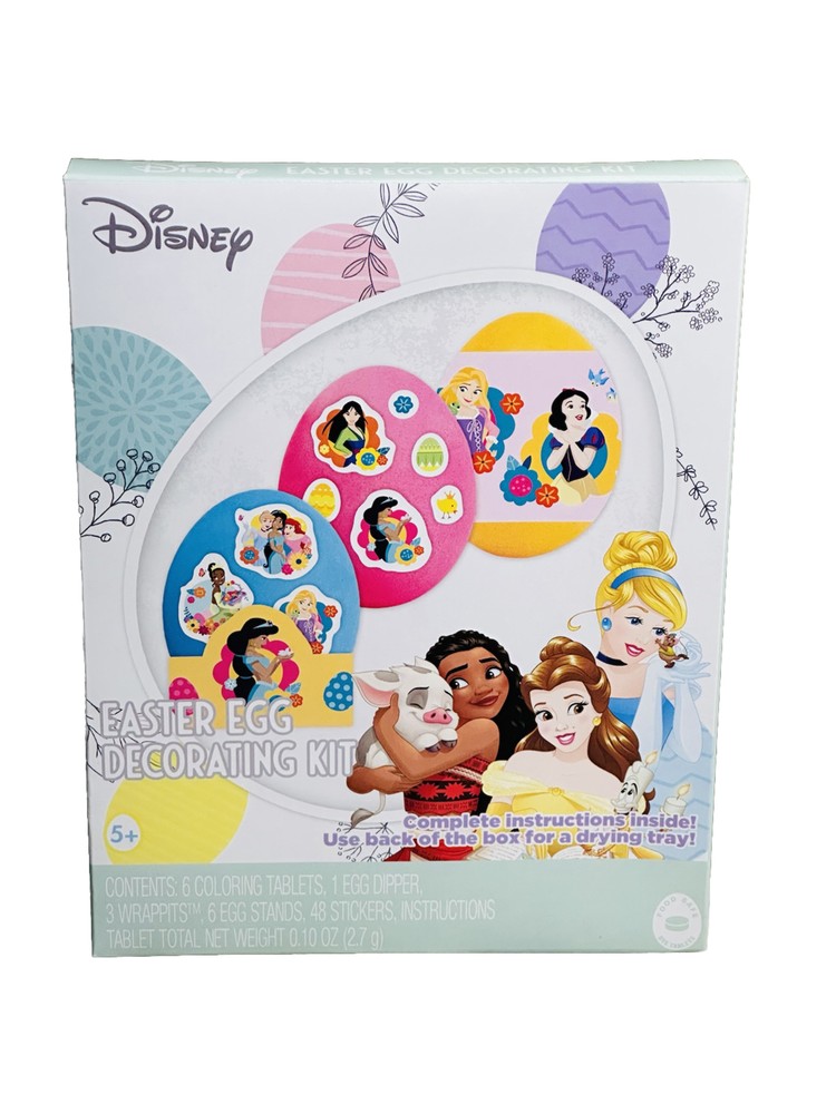 DISNEY Princess EasterCrafts Egg Decorating Kit