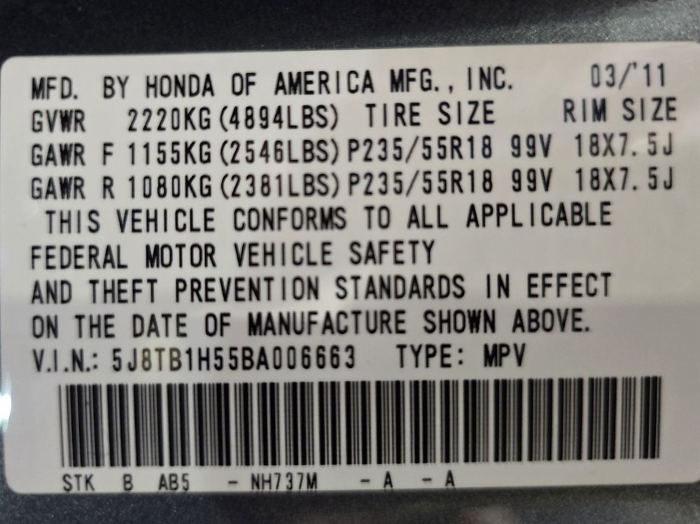 Camera/Projector Camera Gate Mounted Fits 10-12 RDX 635224