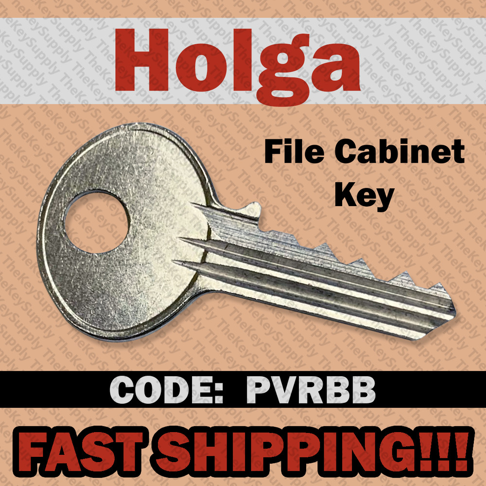 Holga File Cabinet Key Cut to Code PVRBB