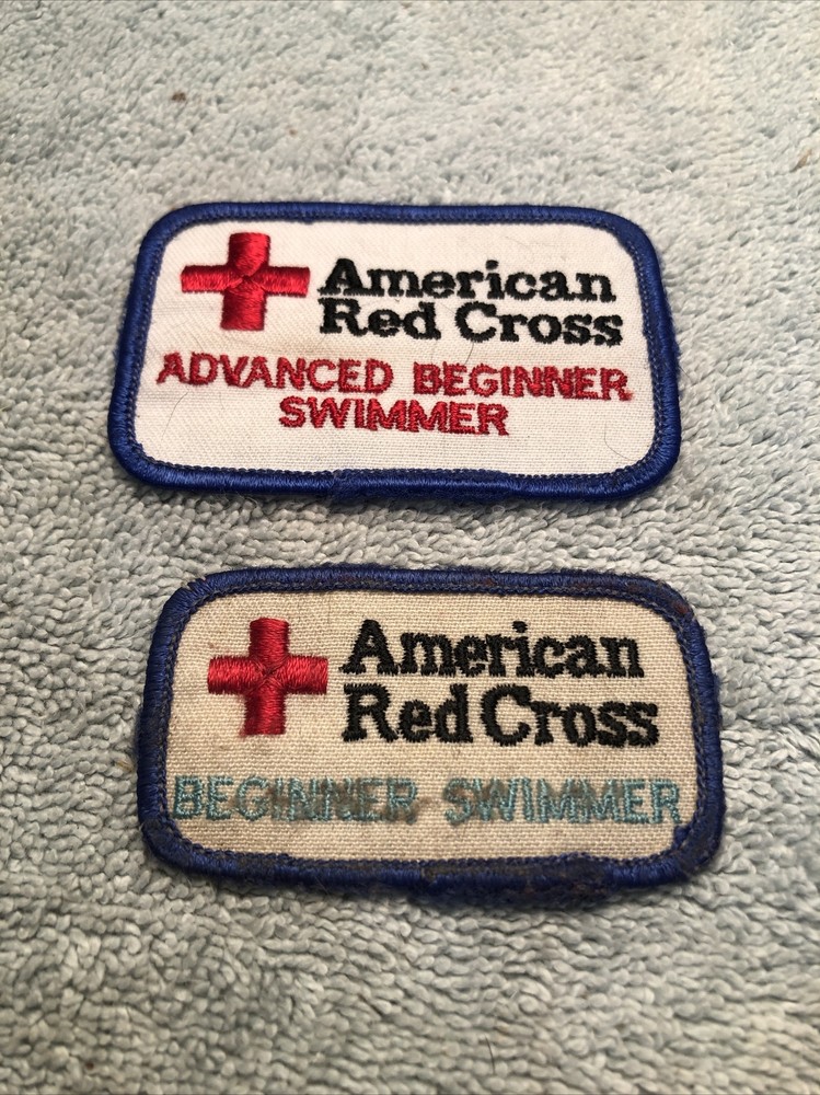 American Red Cross Swimmer Patch