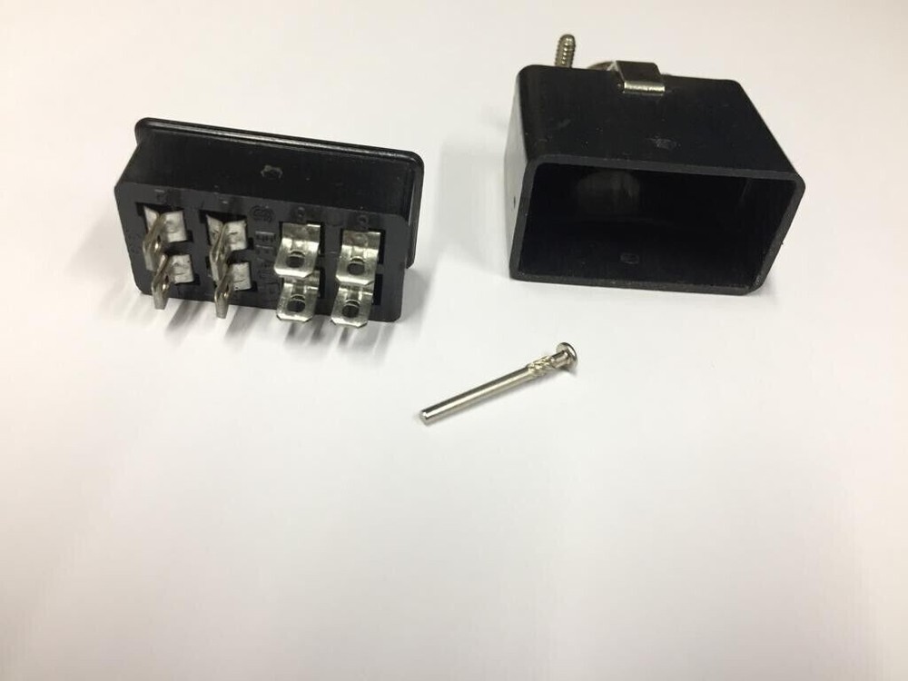 Ampex Mci machine plug socket 8 pin female connector ampex power supply cable