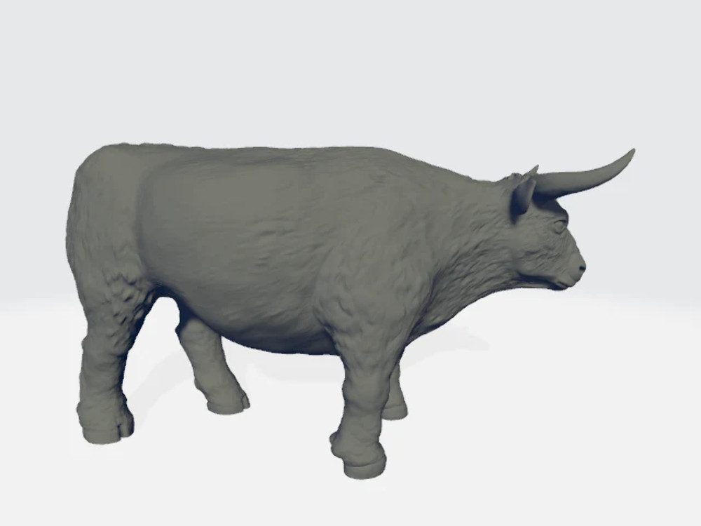StoneAxe Miniatures - Cow #5