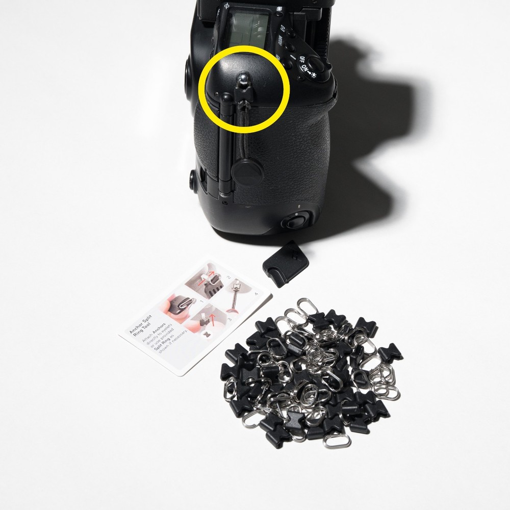 Peak Design Split Ring Mount Accessory Kit for Photo Camera / Anchors