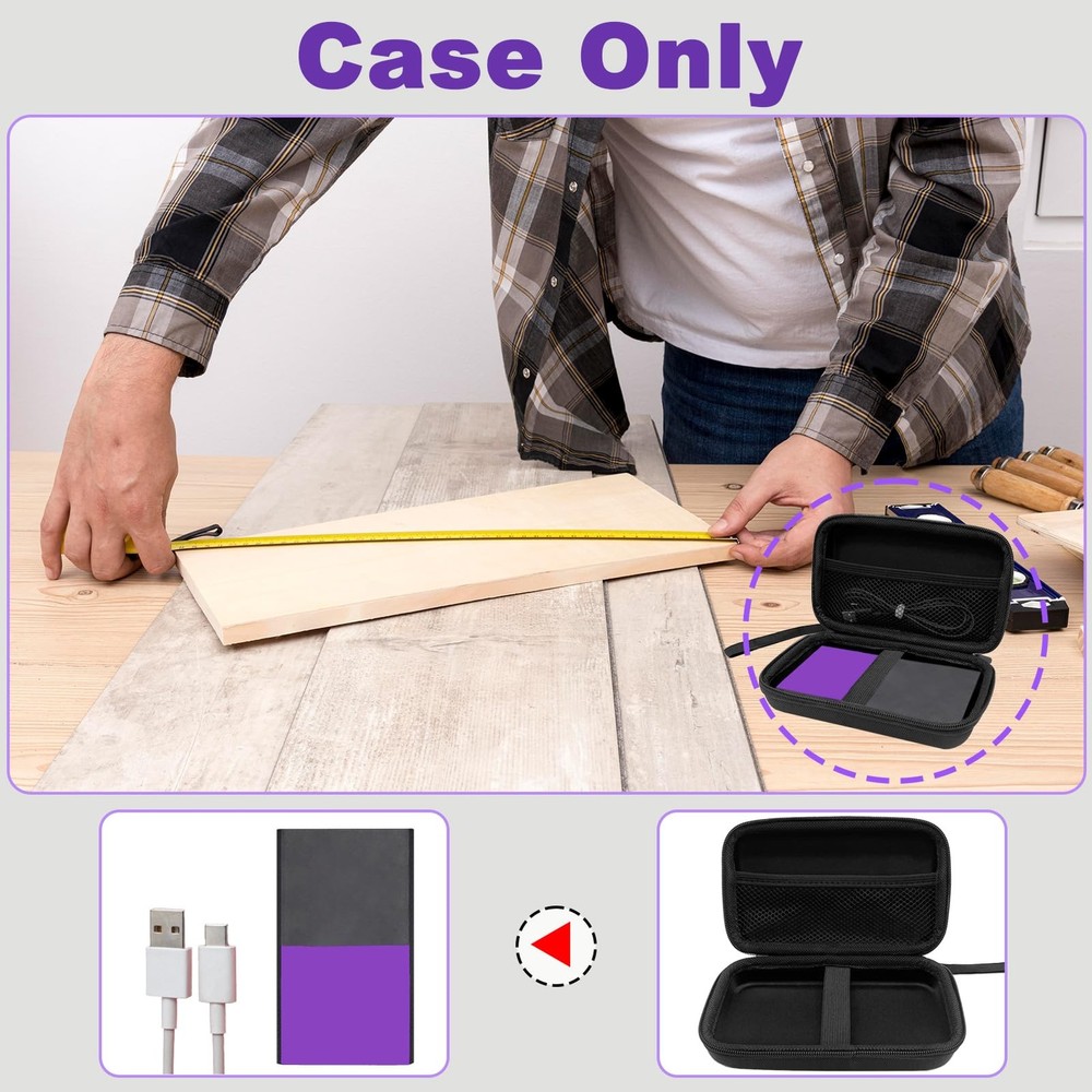 Case for The Walabot DIY 2/ 2m, Hard Carrying Wall Scanner/Stud...
