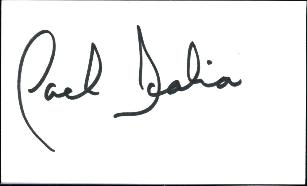 Jack Scalia Autograph