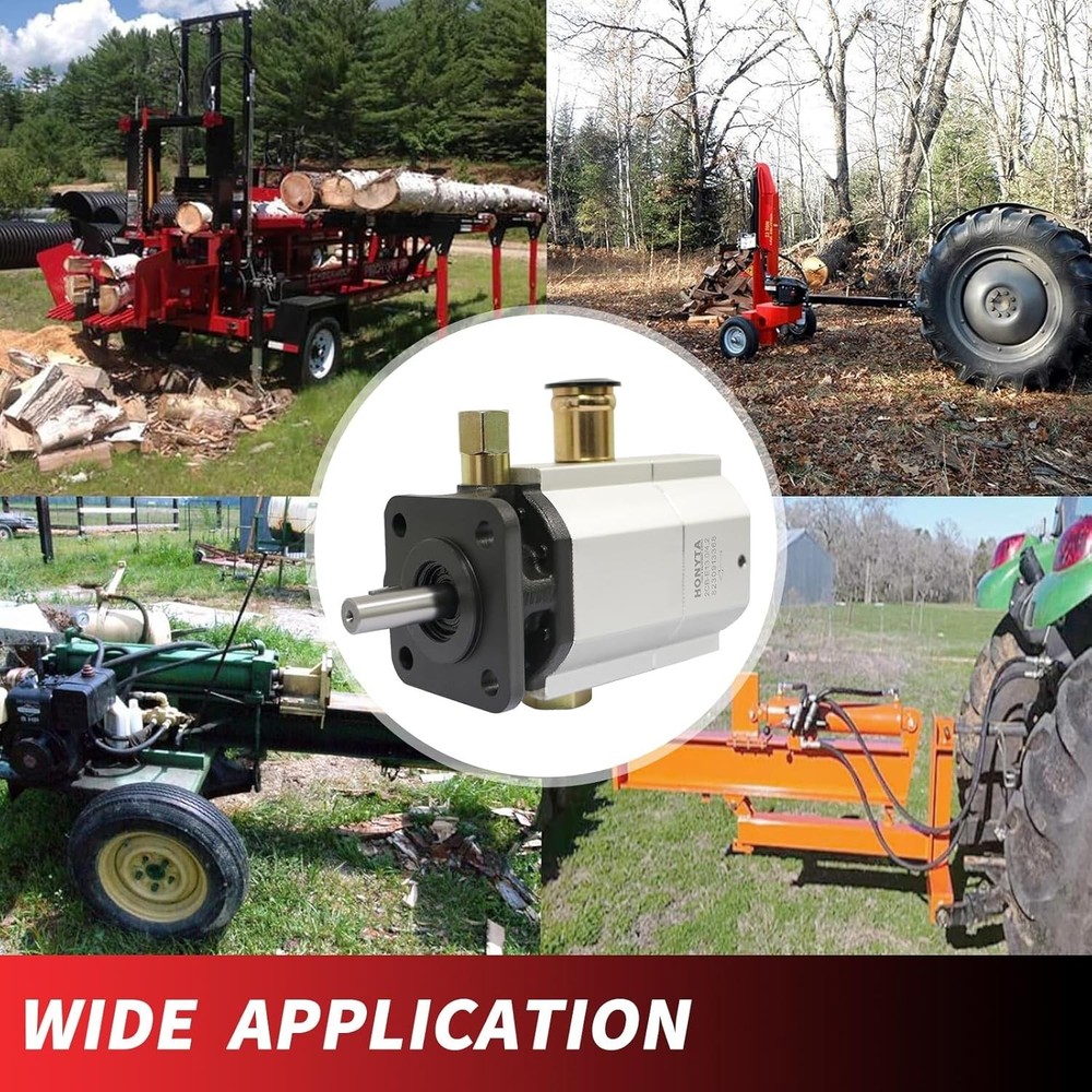 Easy Install Hydraulic Pump for Log Splitters