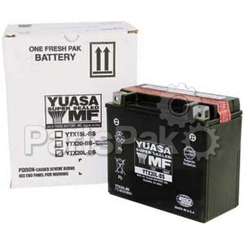 Yuasa - YUAM3RH4S - Maintenance Free Battery, YTX14-BS