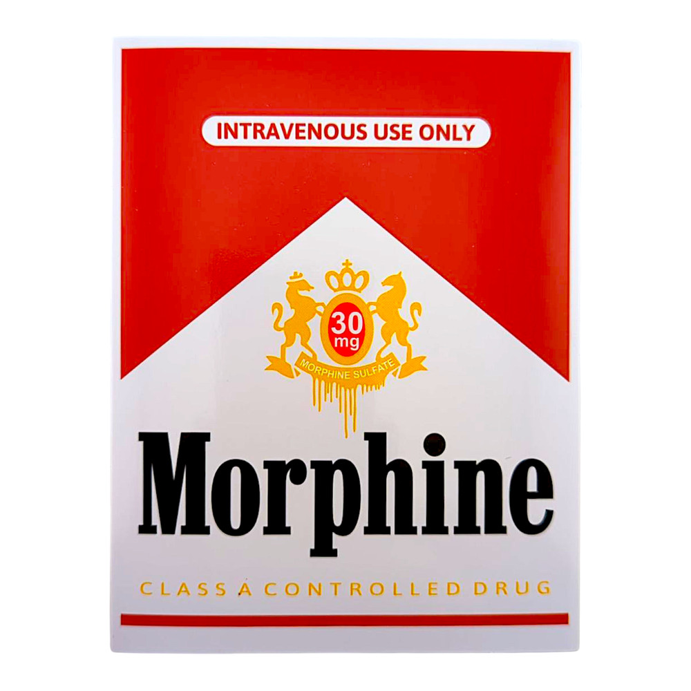 Ben Frost Morphine Sticker