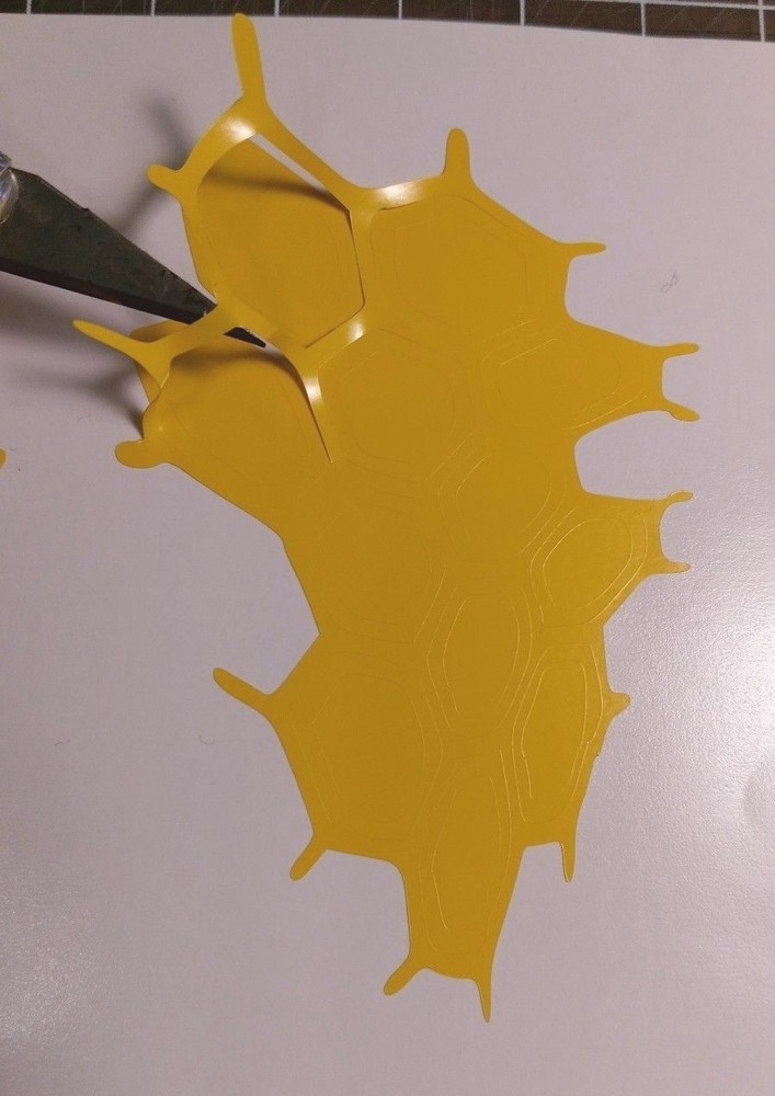 VINYL HIGH BAKE HEAT GUN STENCIL - E-Z STENCIL PACK - for Kryptek© style pattern