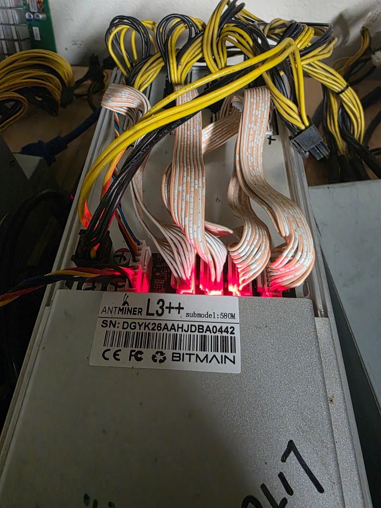 Bitmain Antminer L3++ (580)Miner no PS