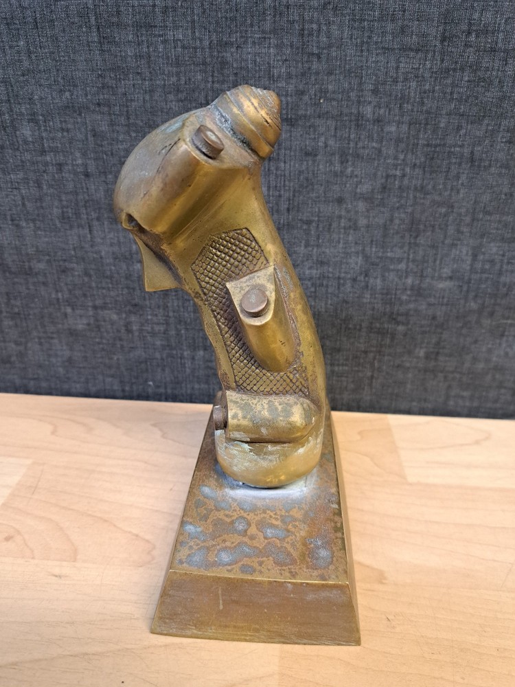 Metal Fight Pilot Control Stick Trophy