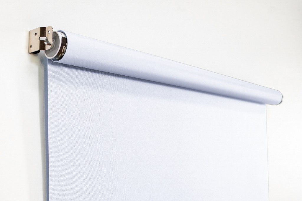 WHITE 2.5'X5' Wall/Ceiling Mounted Rollup Background System ID Photos Passport