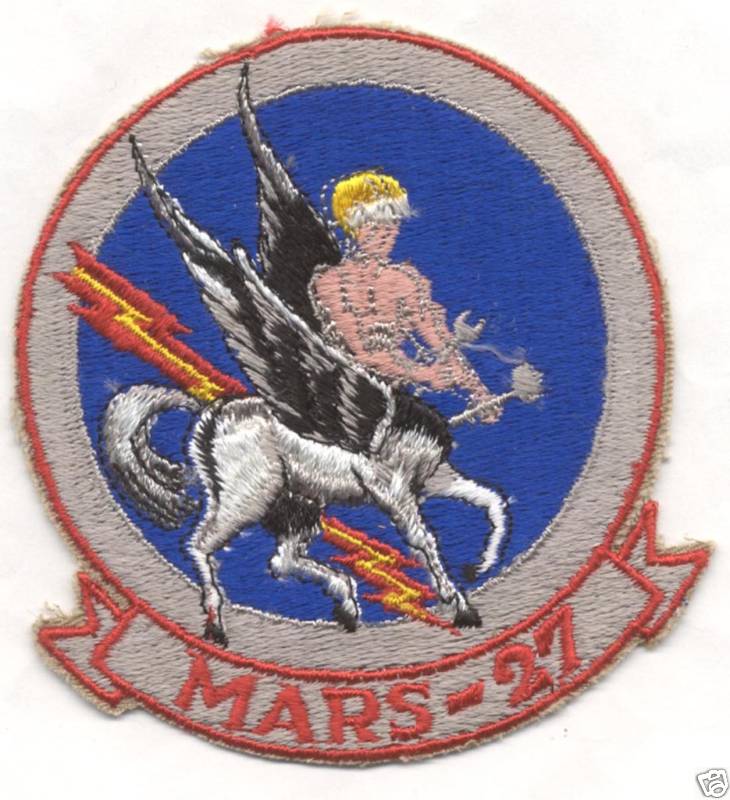 1950s-60s MARS-27 patch