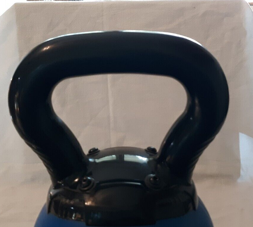 Eco Wise Sand Filled 8lbs Kettlebell Blue Used