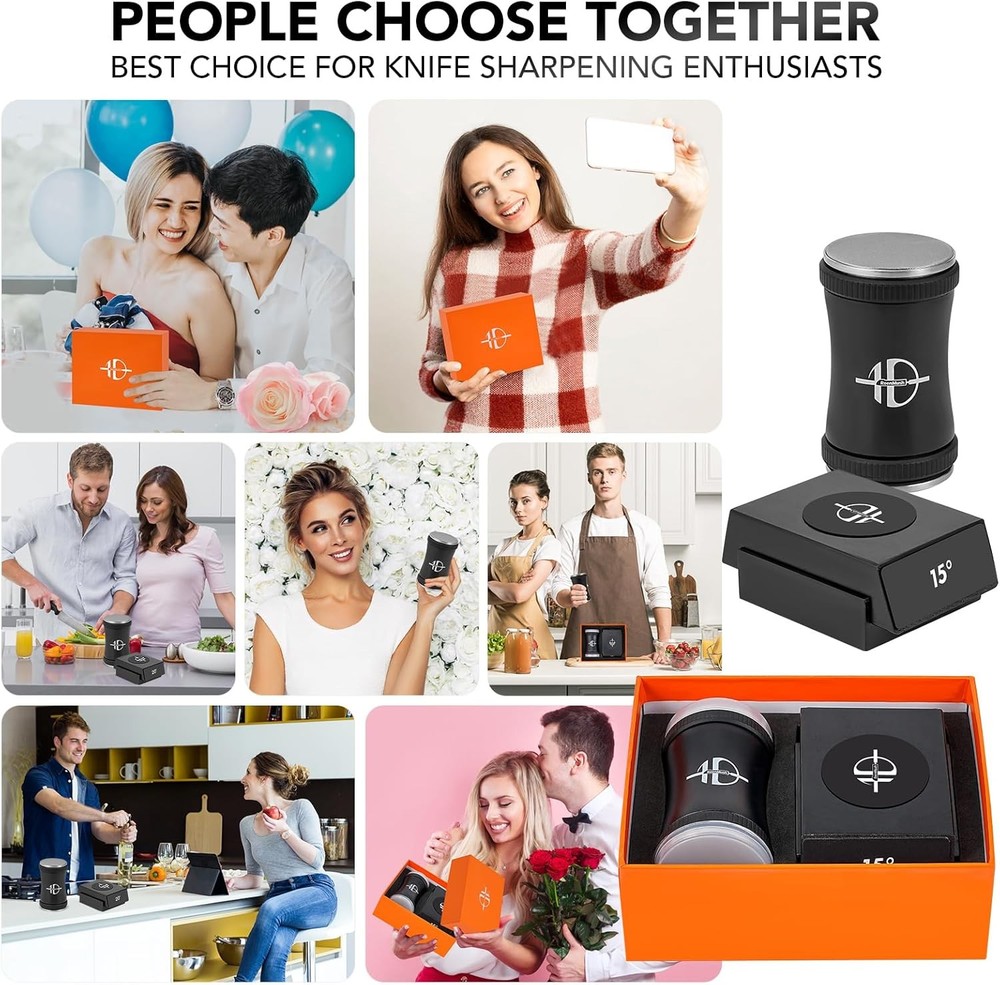 Diamond Rolling Knife Sharpener Straight Edge Roller Knife Sharpening 2-Angle