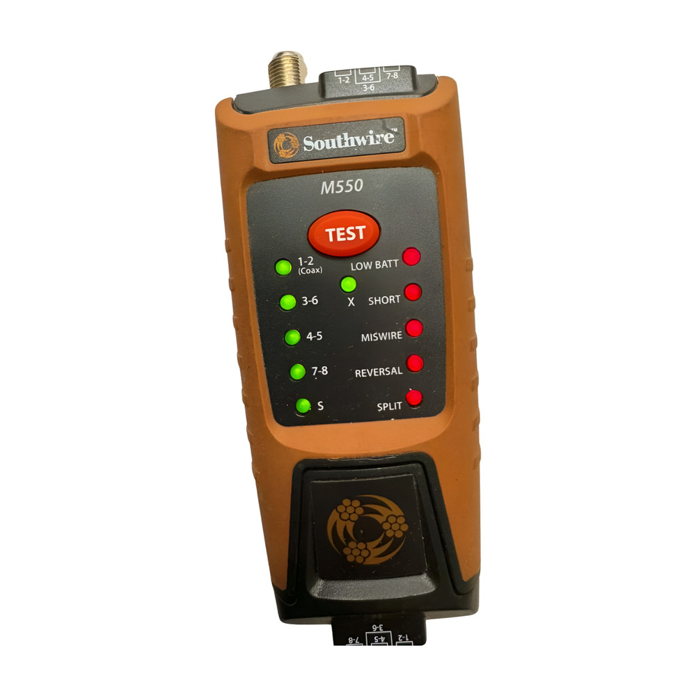 Southwire M550 Data & Video Cable Tester **Please Read**