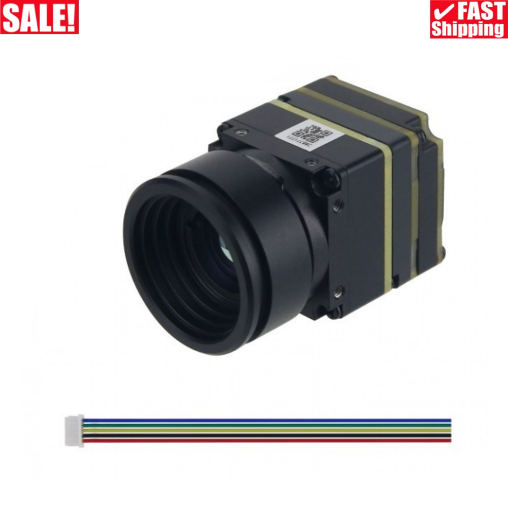 For FPV Drones with CVBS Interface Longwave IR 12um Micro Camera Thermal Imager