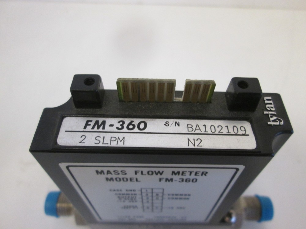 Tylan, FM-360, Mass Flow Controller, N2, 2 SLPM, Used