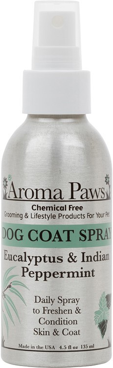 NEW! Aroma Paws Deodorizing Coat Spray - Eucalyptus & Indian Peppermint