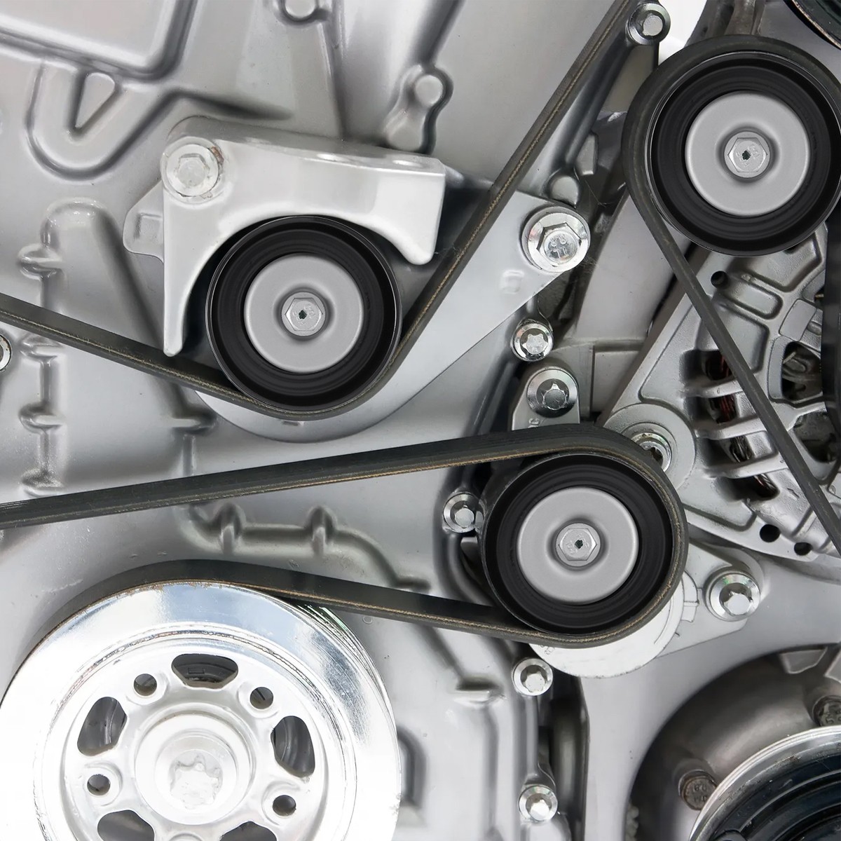 NEW 90K-38159 A/C Drive Belt Tensioner Kit For Chevy Silverado GMC Cadillac