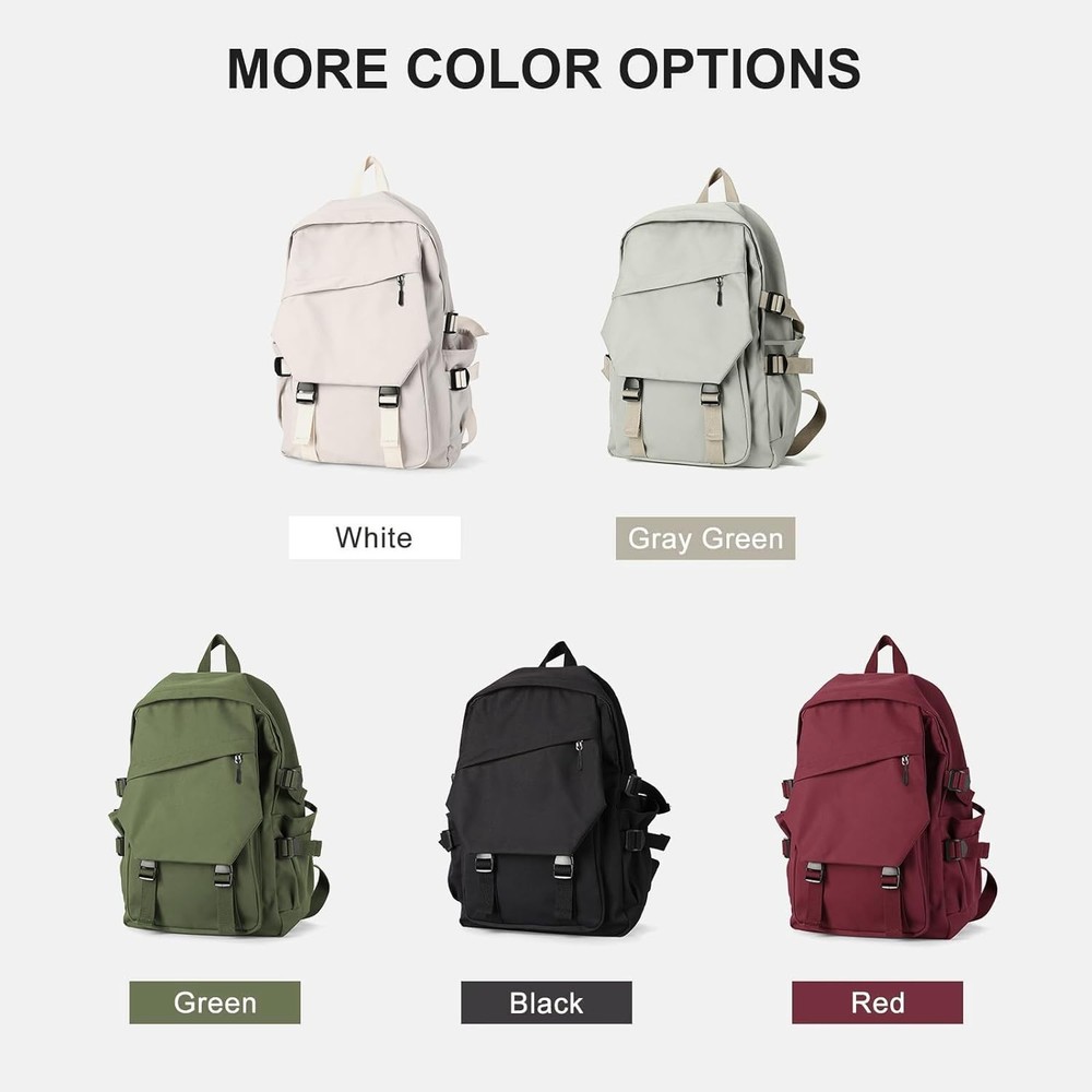 Compact 14-Inch Laptop Backpack with Multiple Pockets - Perfect for School