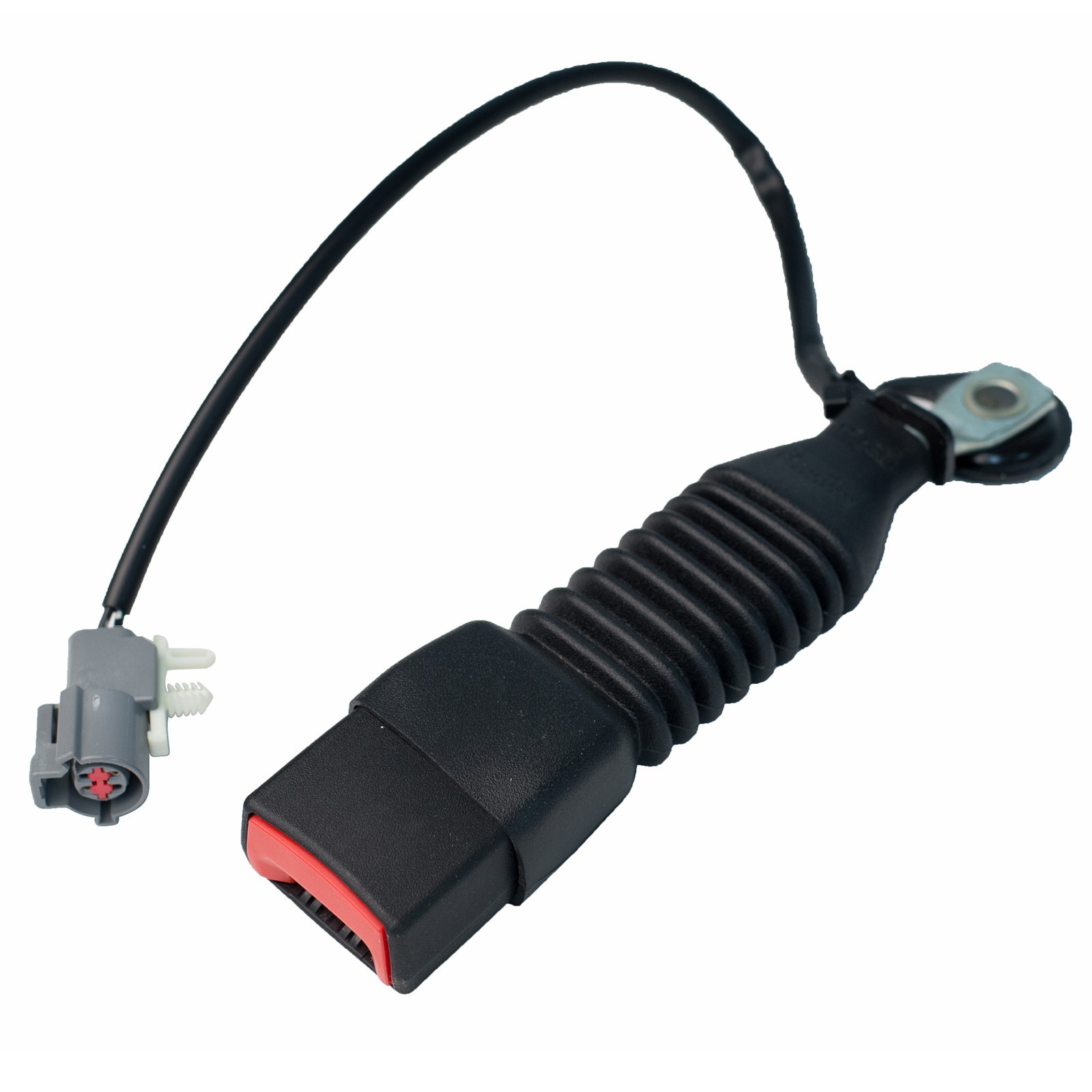 OEM Front Left Driver Seat Belt Buckle Black 1999-2007 Ford F250 F350 Super Duty