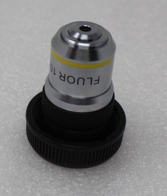 NEW AMSCOPE FLUOR 10 0.25 160/0.17 Microscope Objective Lens