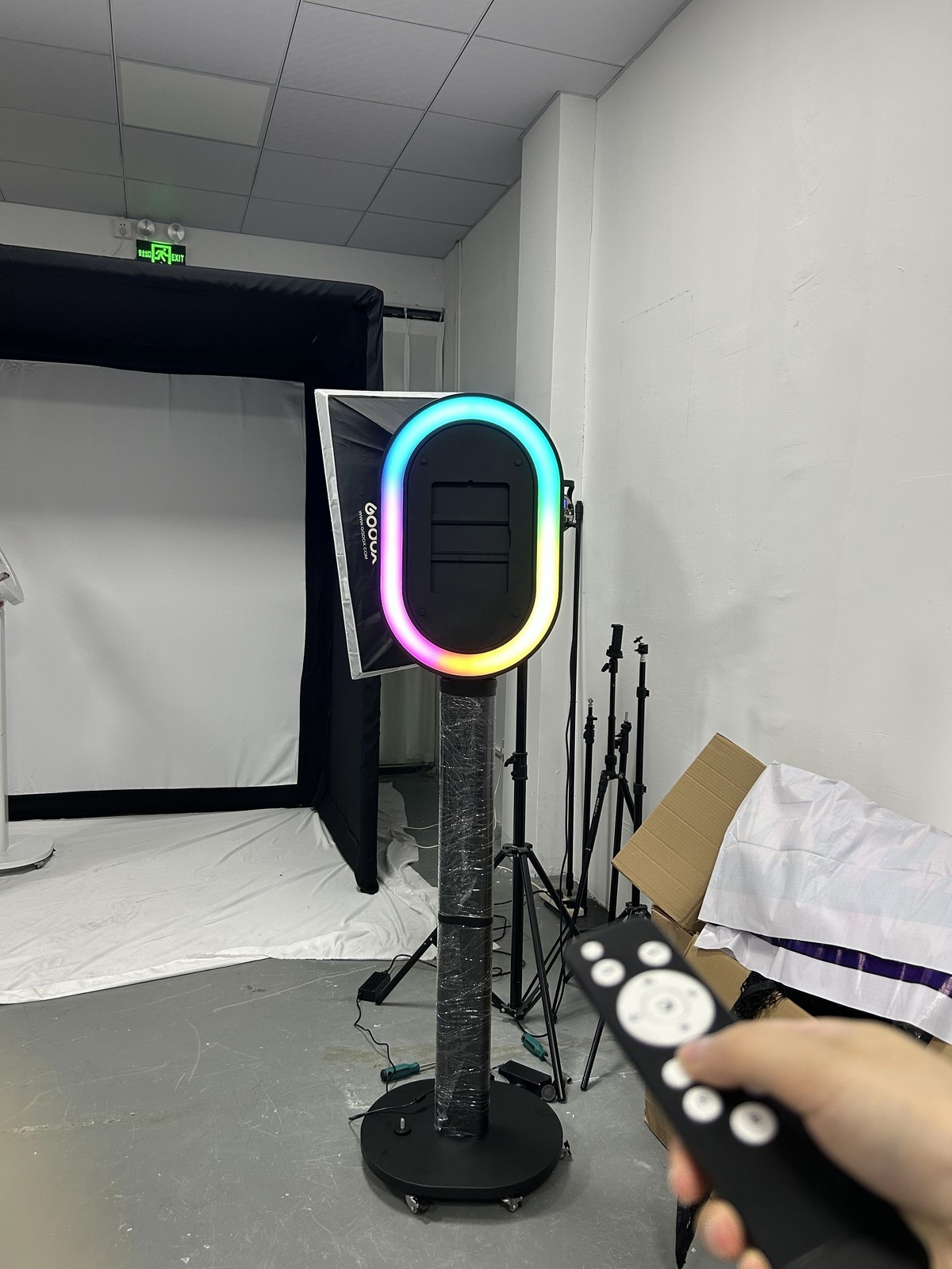 iPad Photo Booth Kiosk Party Selfie Station iPad Photobooth W/Remote Control