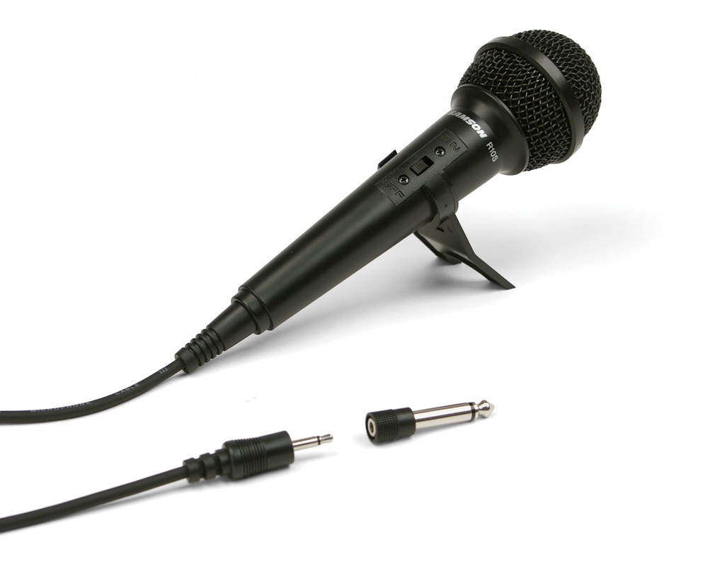 Samson R10S Dynamic Multimedia Karaoke Vocal Microphone with On/Off Switch