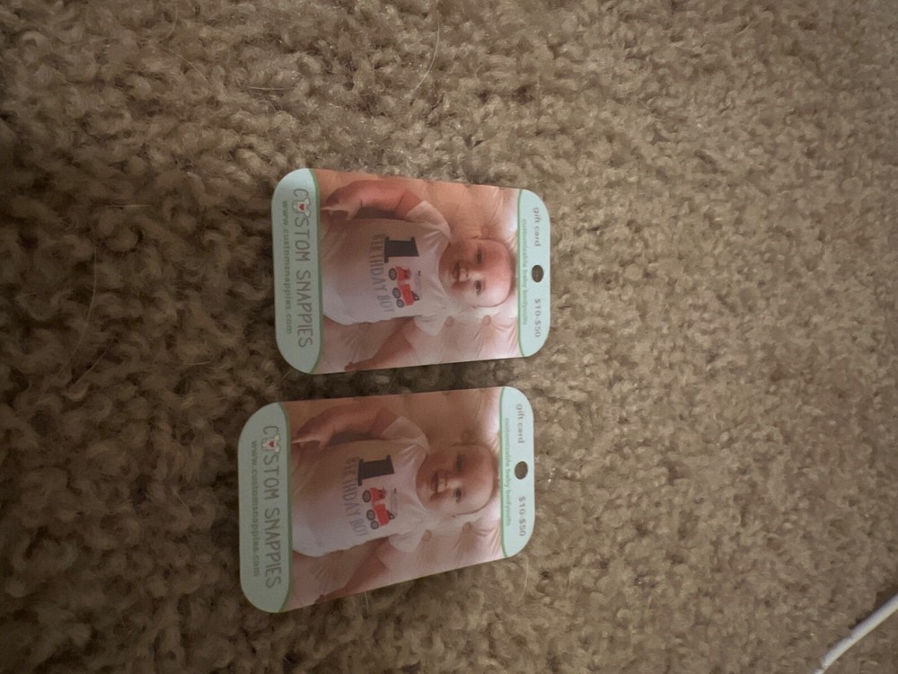 custom snappies gift card