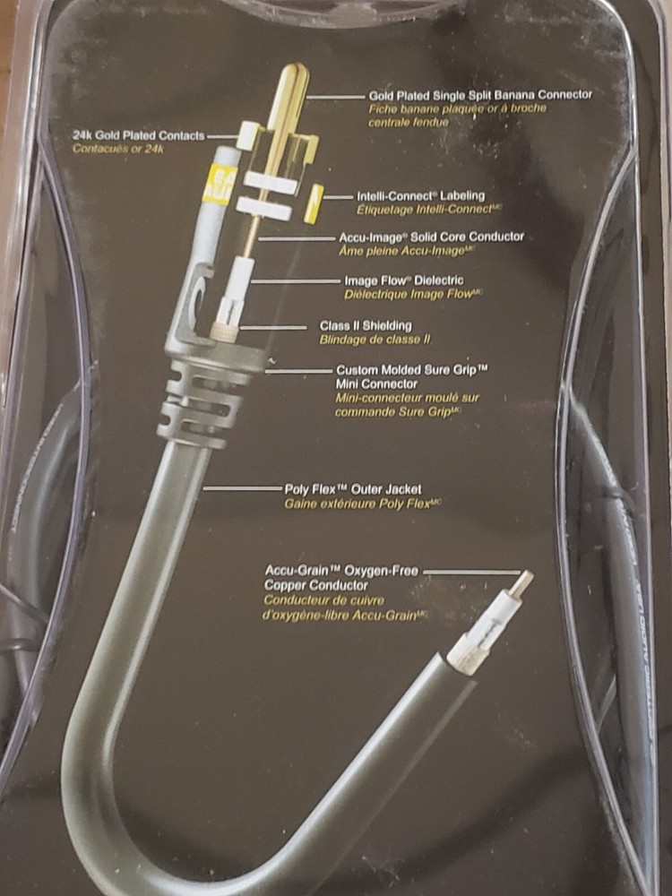 ESOTERIC AUDIO ECV2 SERIES RCA VIDEO INTERCONNECT CABLE