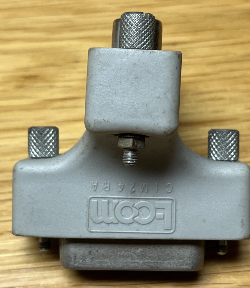 USED L-COM IEEE-488 RIGHT ANGLE CONNECTION ADAPTER