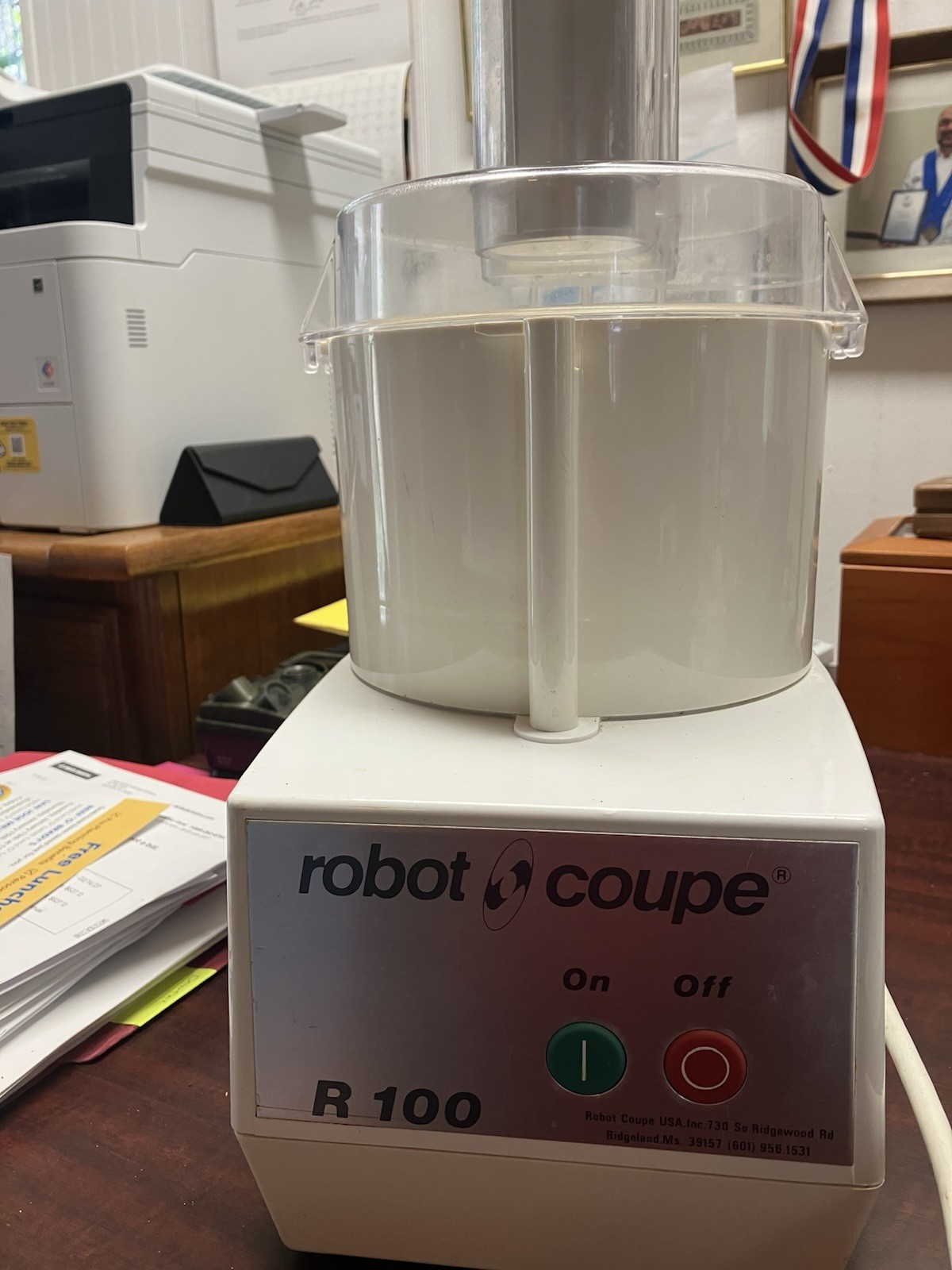 Robo Coupe 100 / W Attachments and Manual Made In France