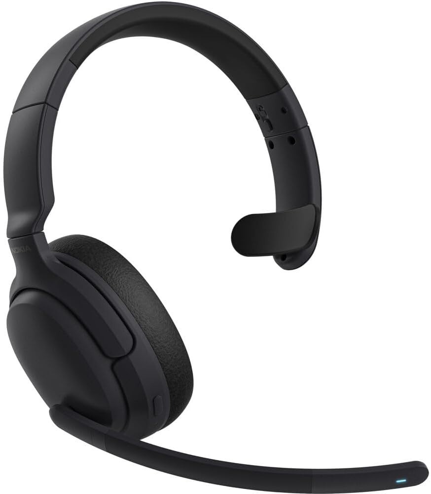 Nokia Comm Band Pro Wireless Headset ANC Boom Mic Bluetooth Multipoint