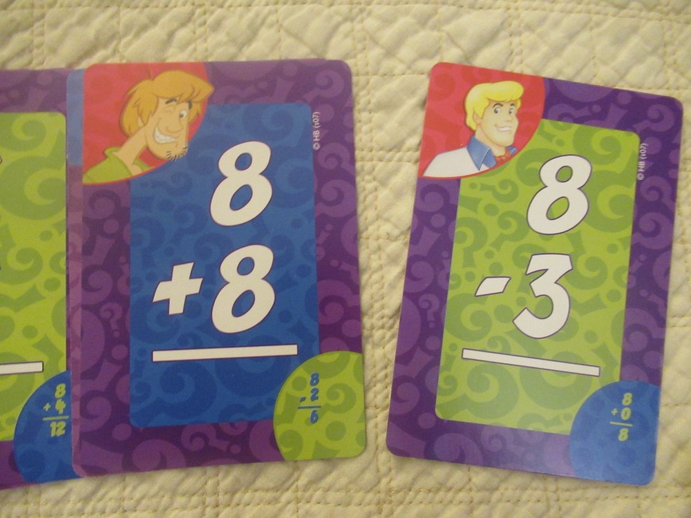 Scooby-Doo Addition & Subtraction Flash Cards (72-Card Set)