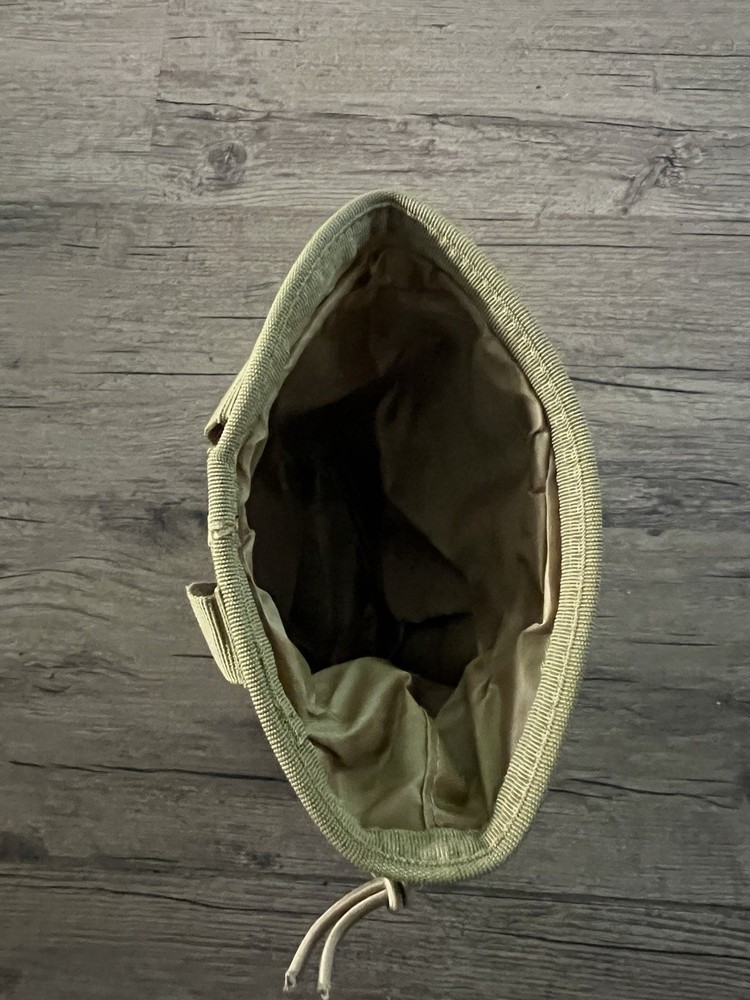 Tacticool Tactical toe dump pouch green camel new