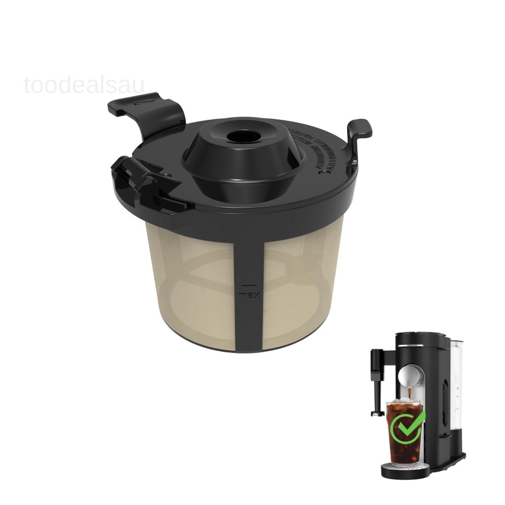 Coffee Basket Compatible with Ninja Maker, Reusable 1 Pack Black