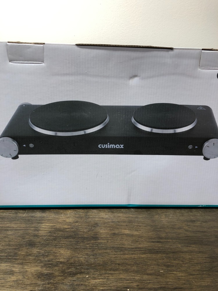 Kitchen Appliance, Cusimax Double Hot Plate CMHP-B201