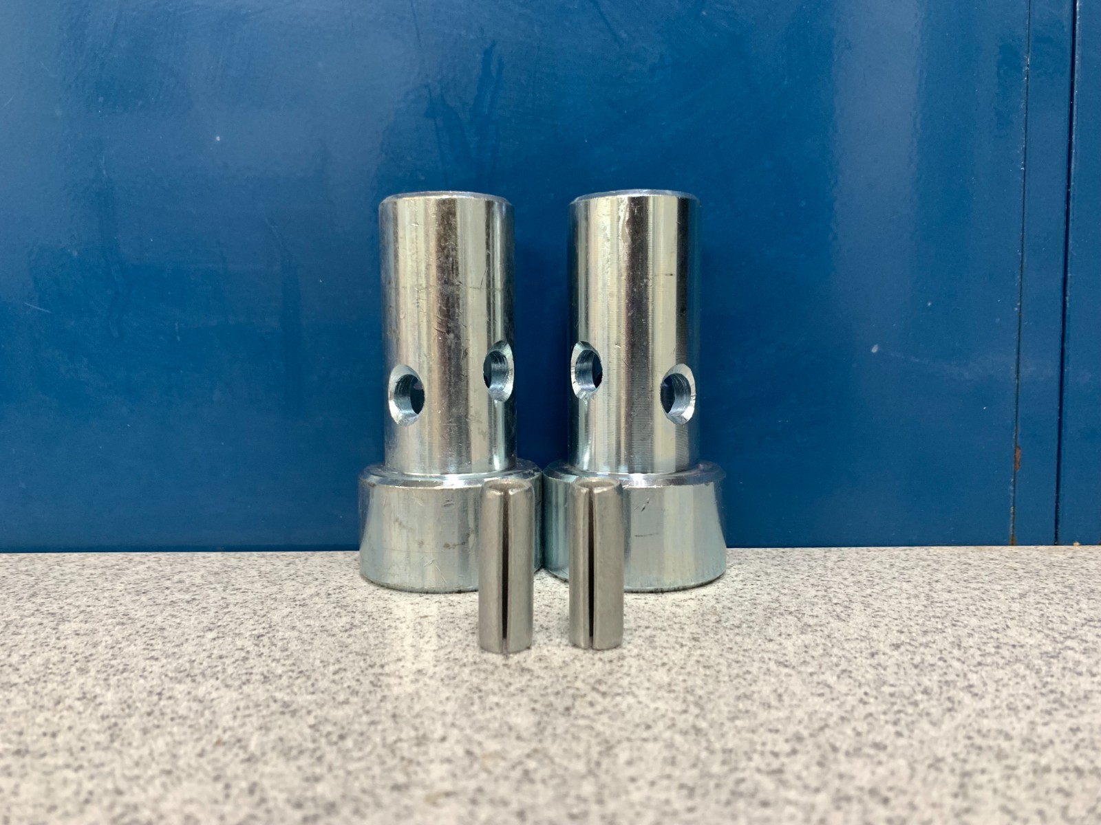 Cat 1 Quick Hitch Adapter Bushings with Roll Pins for Cat I 3-Point Tractor