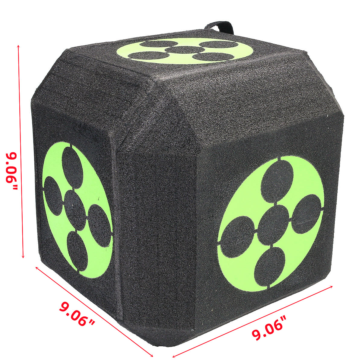 Archery Polyhedral Target 3D High Density Self Healing Foam Cube Target Shooting
