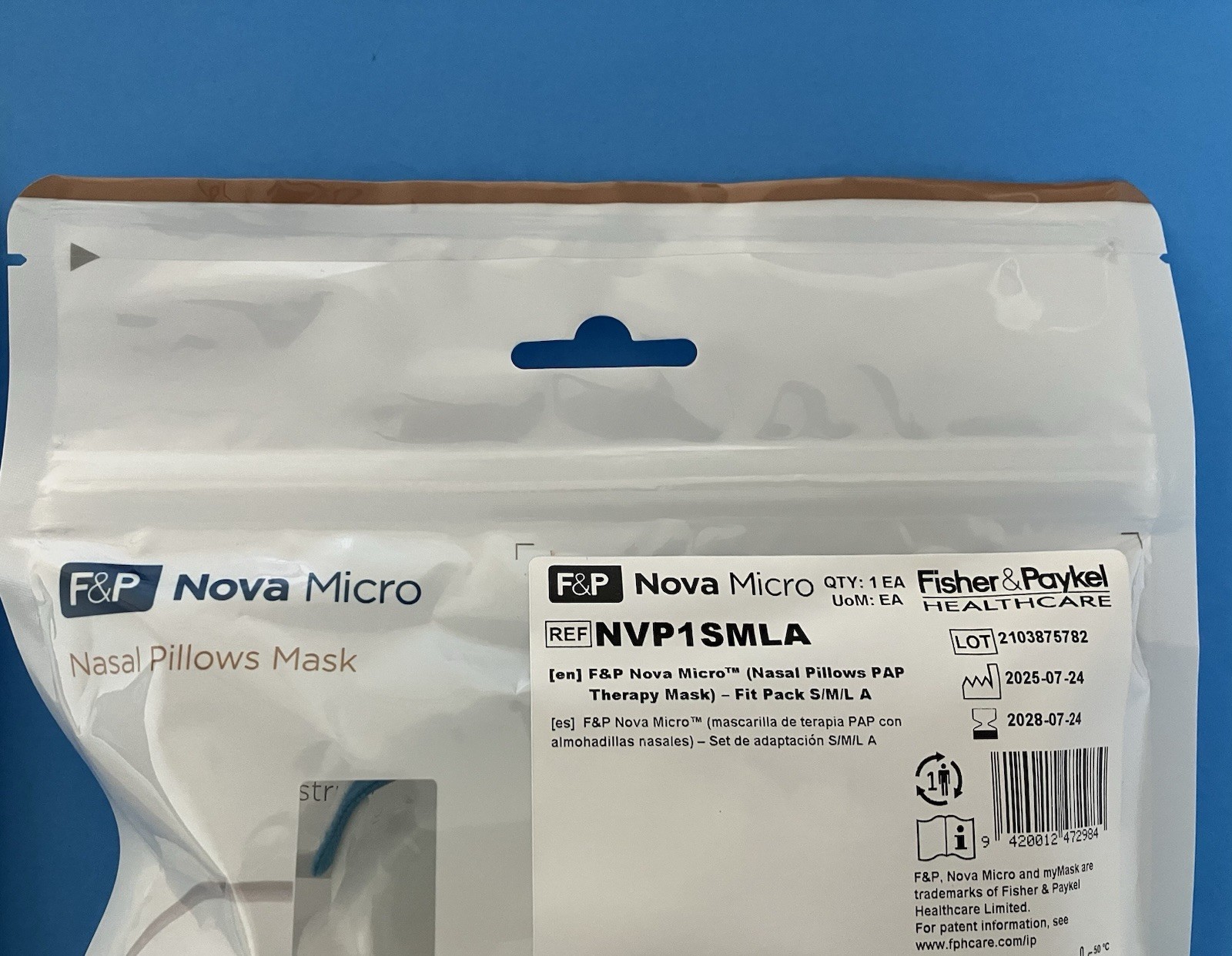 Nova Micro Nasal Pillows Mask
